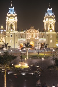 Kathedrale und Plaza Mayor, Lima Kathedrale und Plaza Mayor, Lima