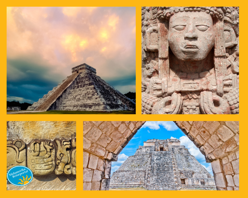 Einzigartige Architektur der Maya