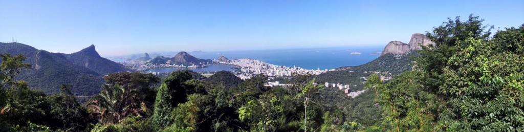 Blick von der Vista Chinese (auch oben rechts)