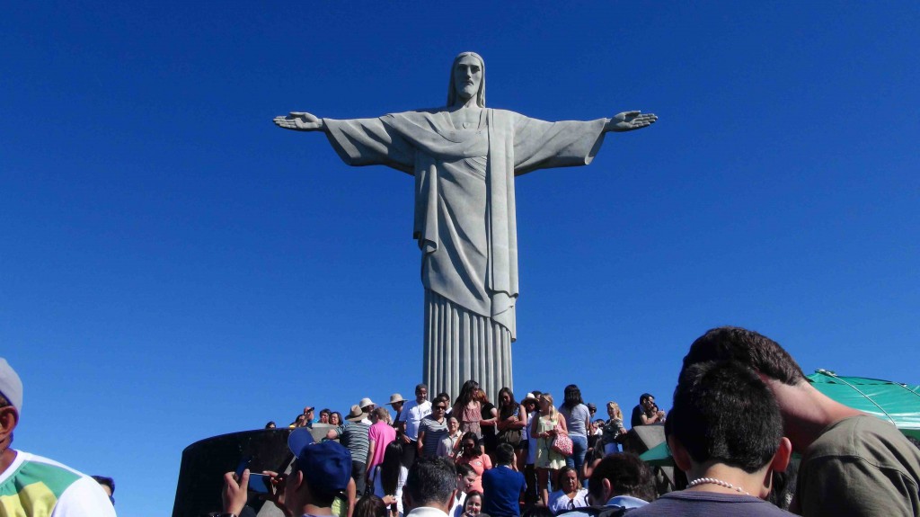 Christus Denkmal auf dem Zuckerhut
