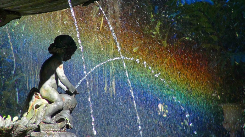 Statue im botanischen Garten