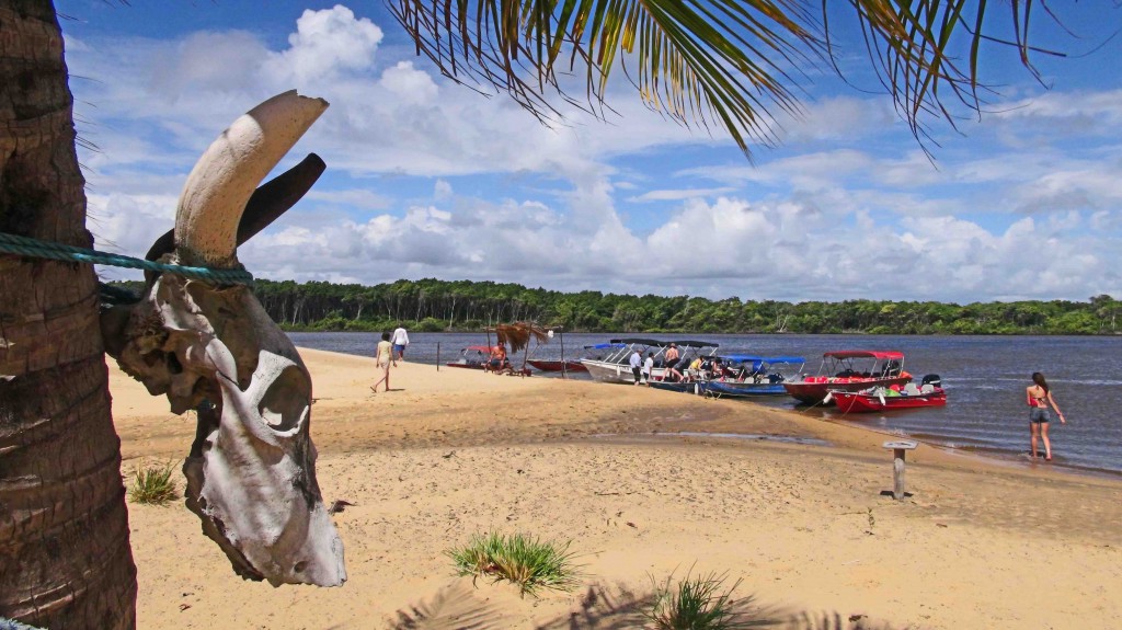 Sandstrand am Rio Preguiças