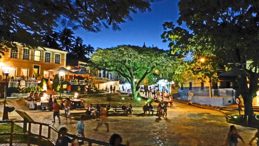 Morro de Sao Paulo am Abend