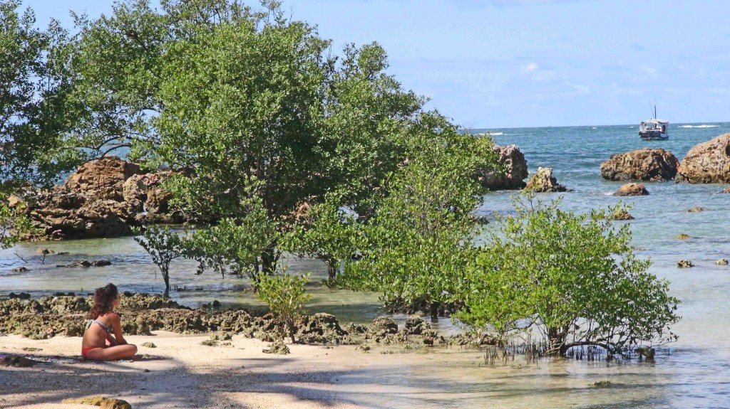 Toller Strand in Morro de Sao Paulo