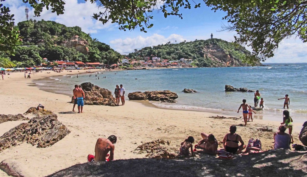 Badestrand in Morro de Sao Paulo