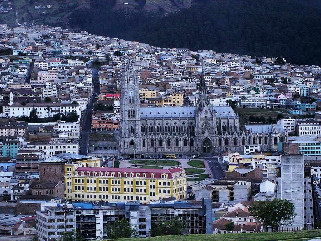 Basilika in Quito - Ecuador