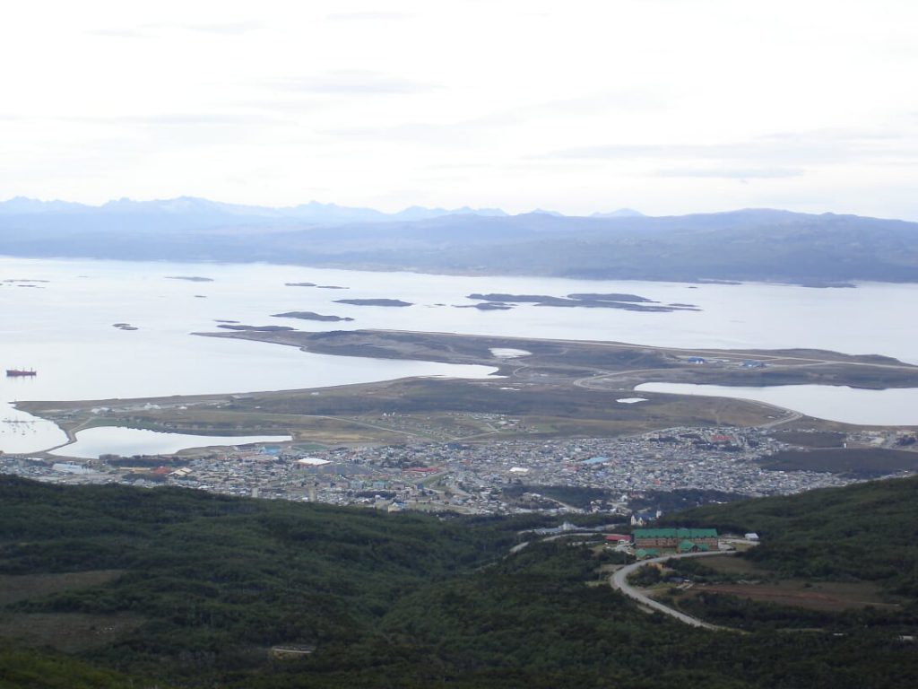 Blick auf Ushuaia