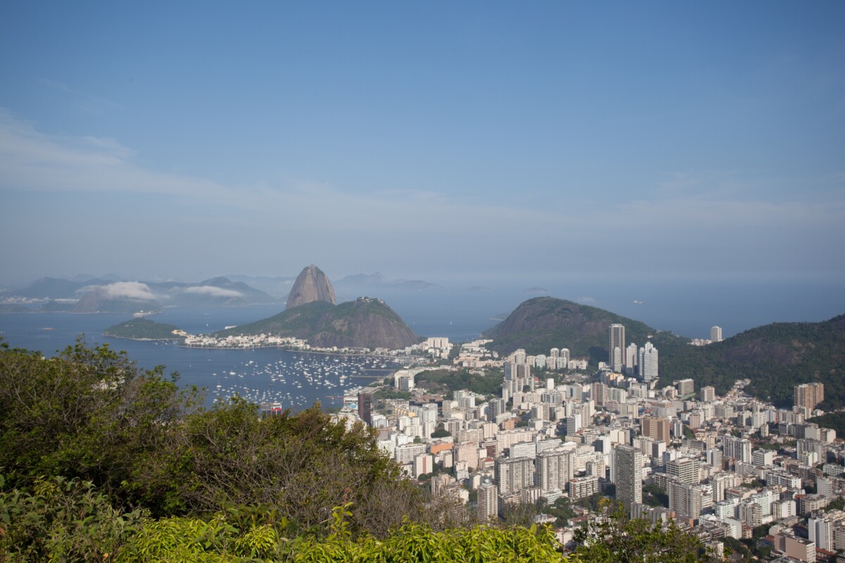 Blick über Rio de Janeiro