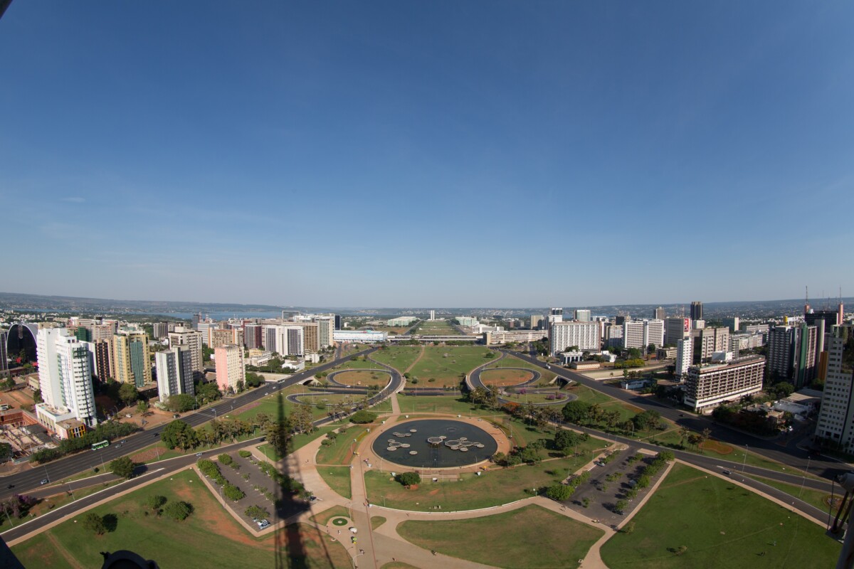 Blick über Brasilia