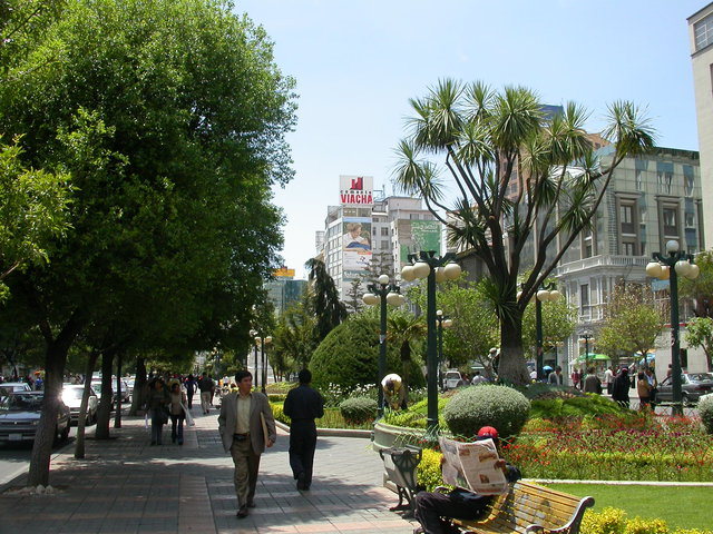 im Zentrum von La Paz