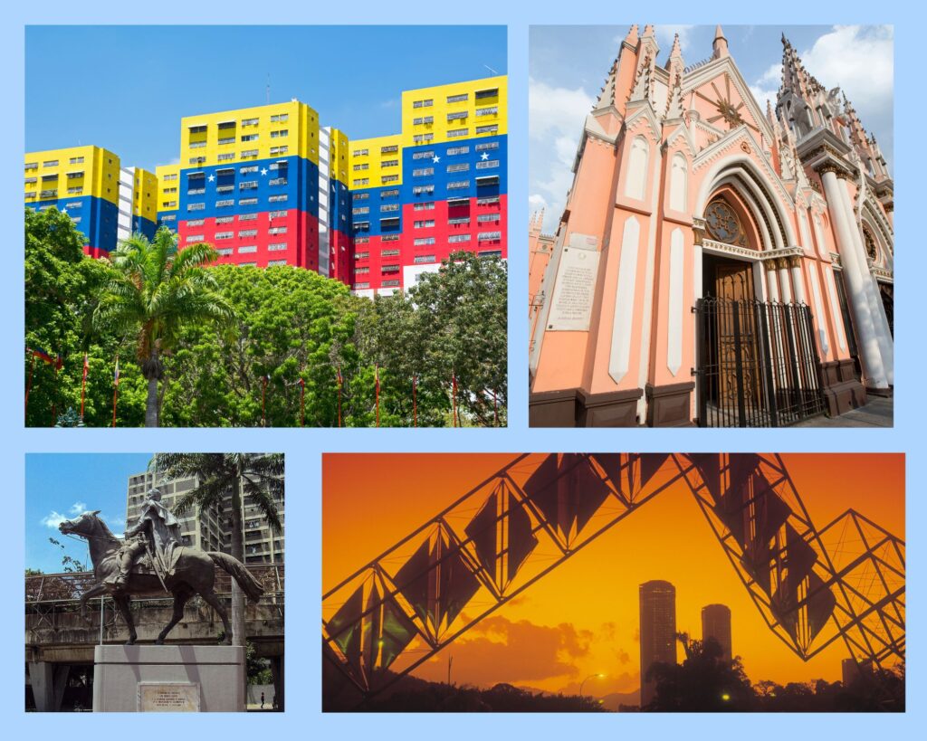 Stadtansichten und Sehenswürdigkeiten in Caracas