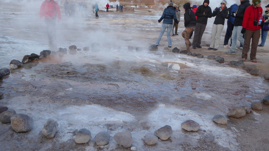 Geysire in 4300 m Höhe