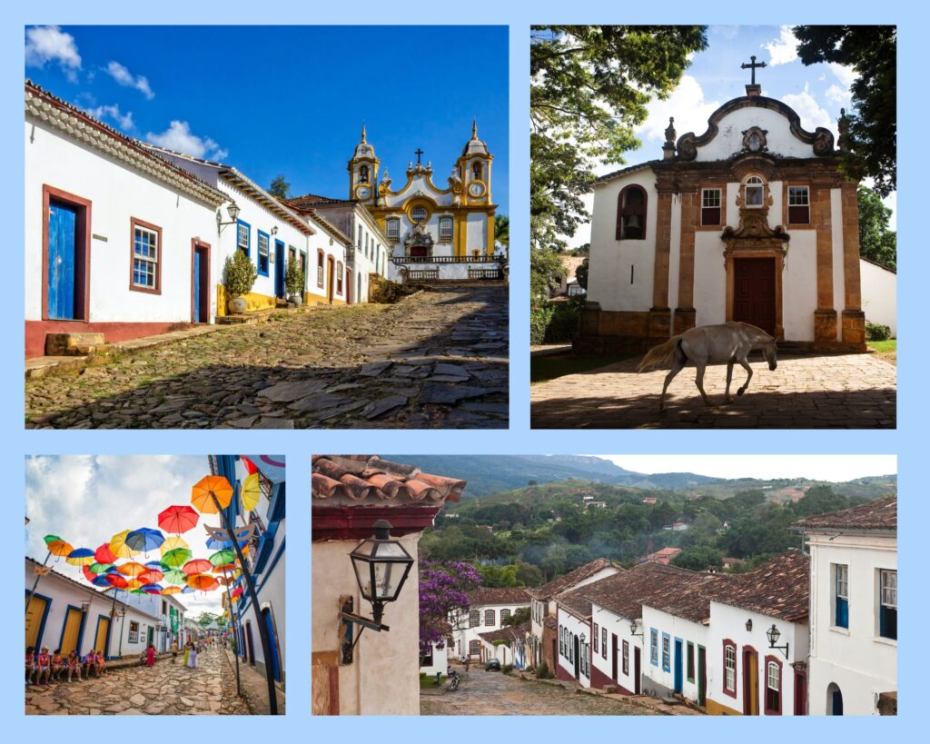 Koloniale Perle Tiradentes in Brasilien
