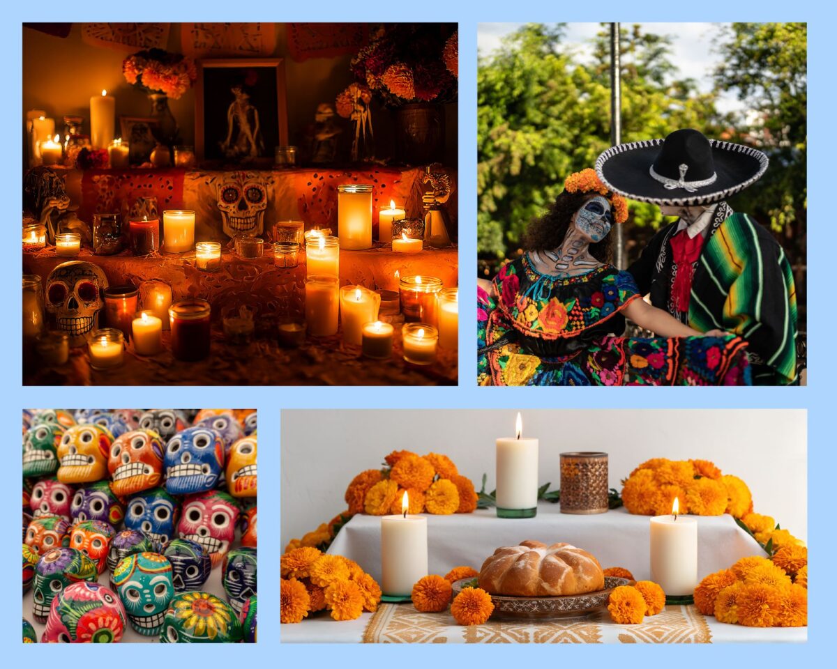 Der Dias de los muertos in Mexiko