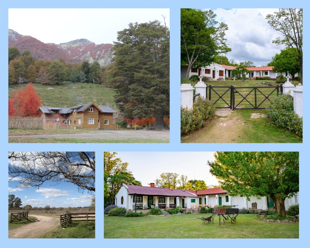 Verschiedene Estancias in Argentinien