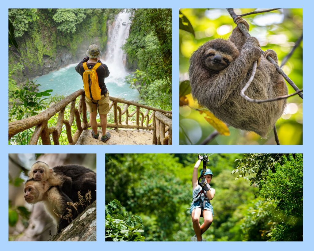 Familienreisen nach Costa Rica: tolle Natur, viele Tiere und Action beim Ziplining