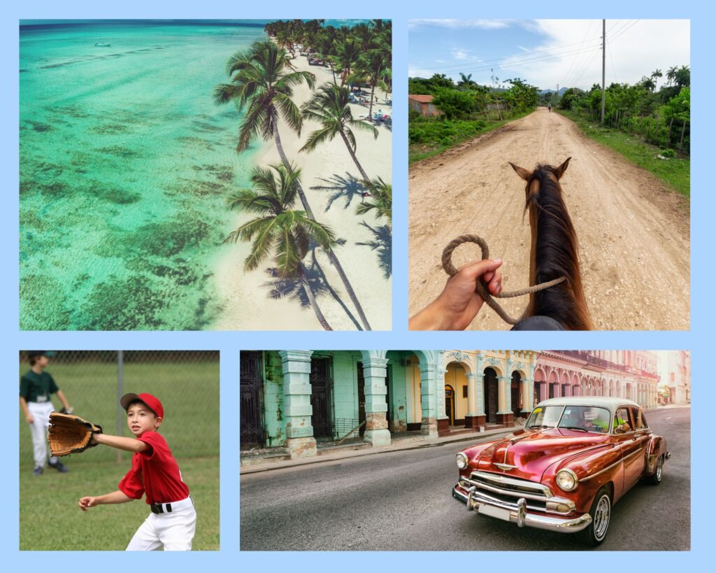 Familienreisen in die Karibik: tolle Strände, Ausritte in Kuba, Baseball in der Dominikanischen Republik und Oldtimer-Fahrten in Havanna