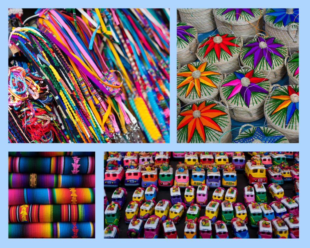 Farbenfroher Markt in Chichicastenango