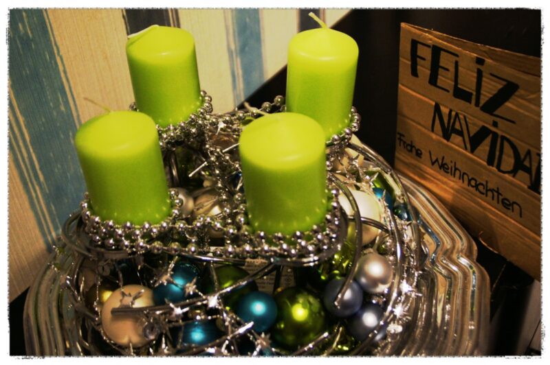 Frohe Weihnachten Adventskranz
