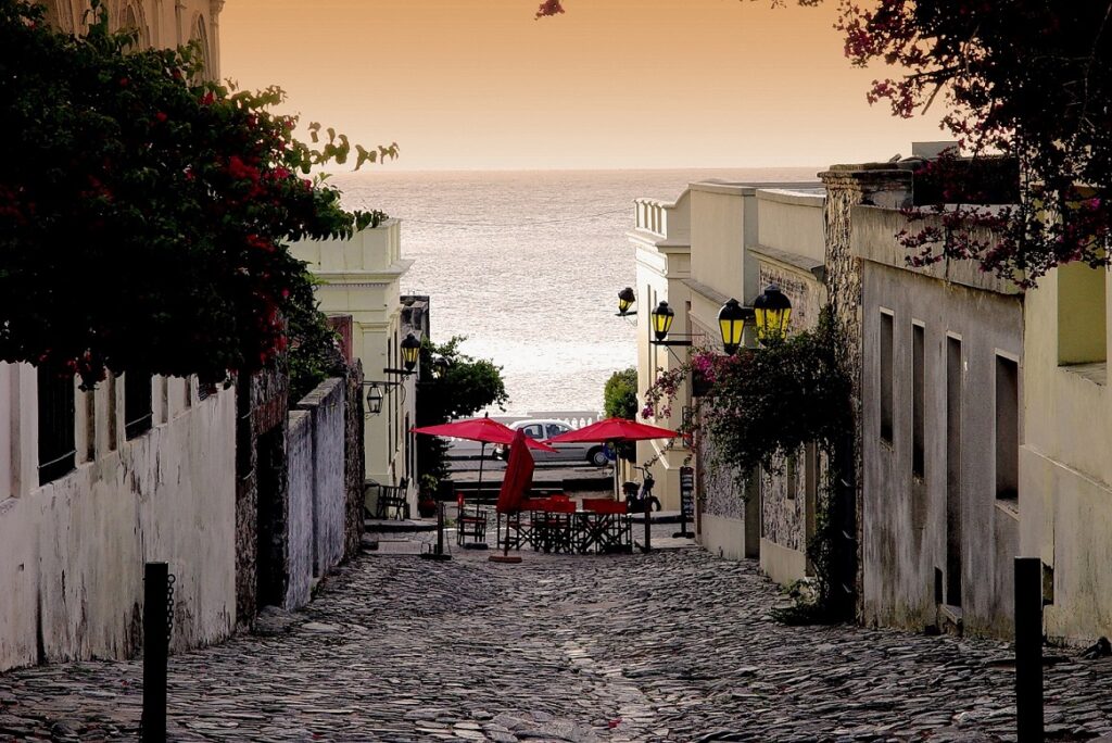 Gasse in Colonia del Sacramento © Ministerio de Turismo de Uruguay/ Banco Mintur 