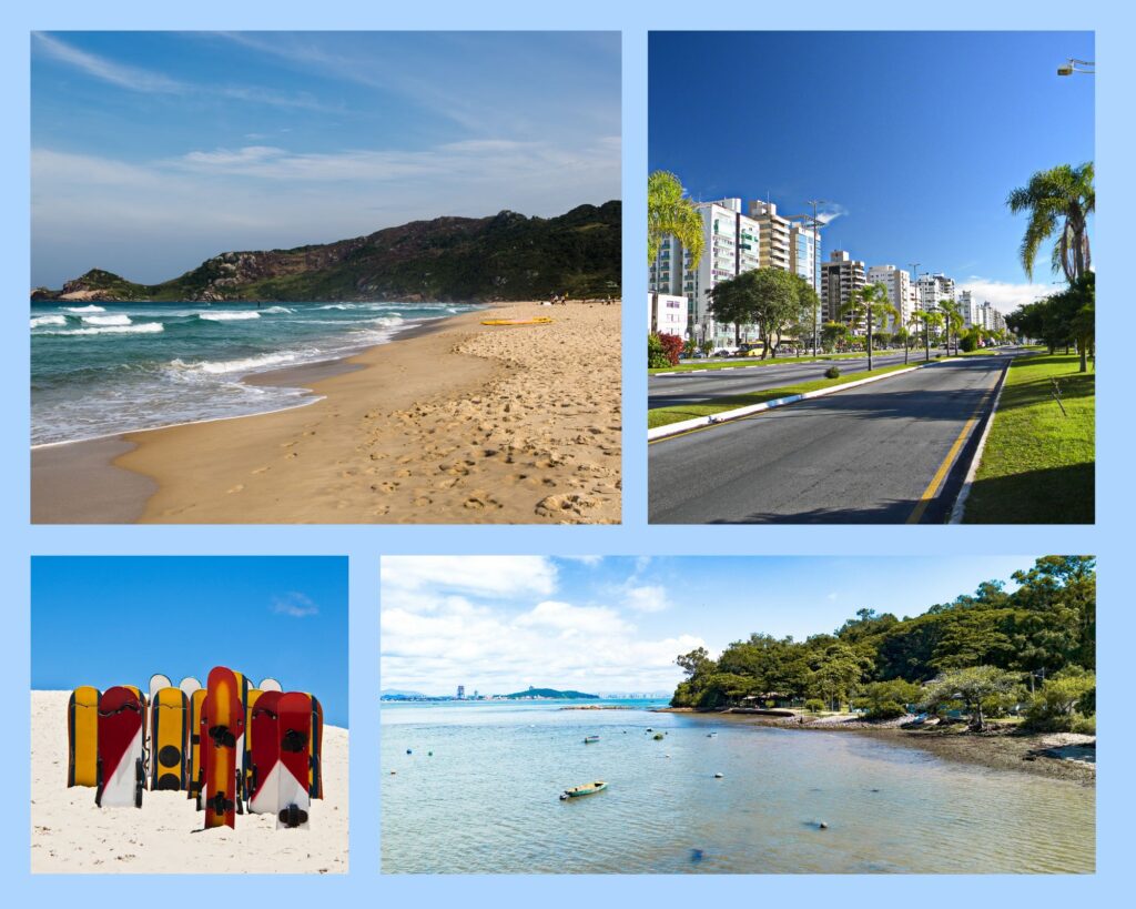 Ilha de Santa Catarina und Florianópolis in Brasilien