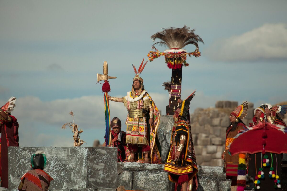 Inti Raymi in Sacsayhuaman (© Gihan Tubbeh / PROMPERU)