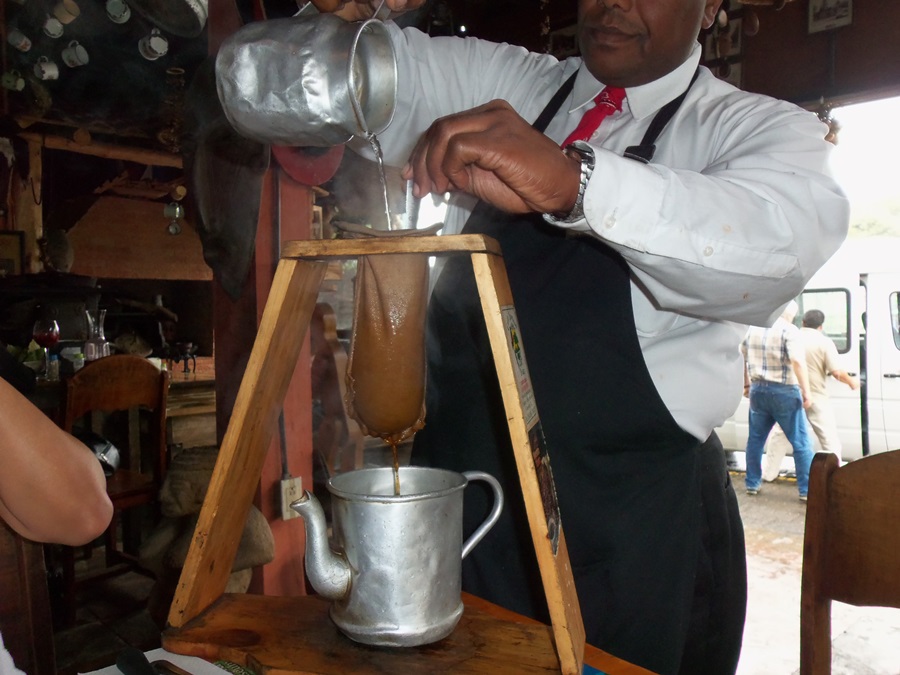 Traditionelle Kaffeezubereitung