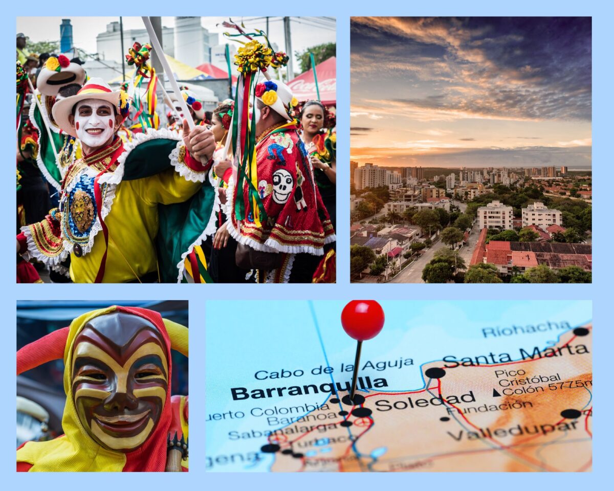 Karneval in Barranquilla, Kolumbien - ein besonders buntes Fest.