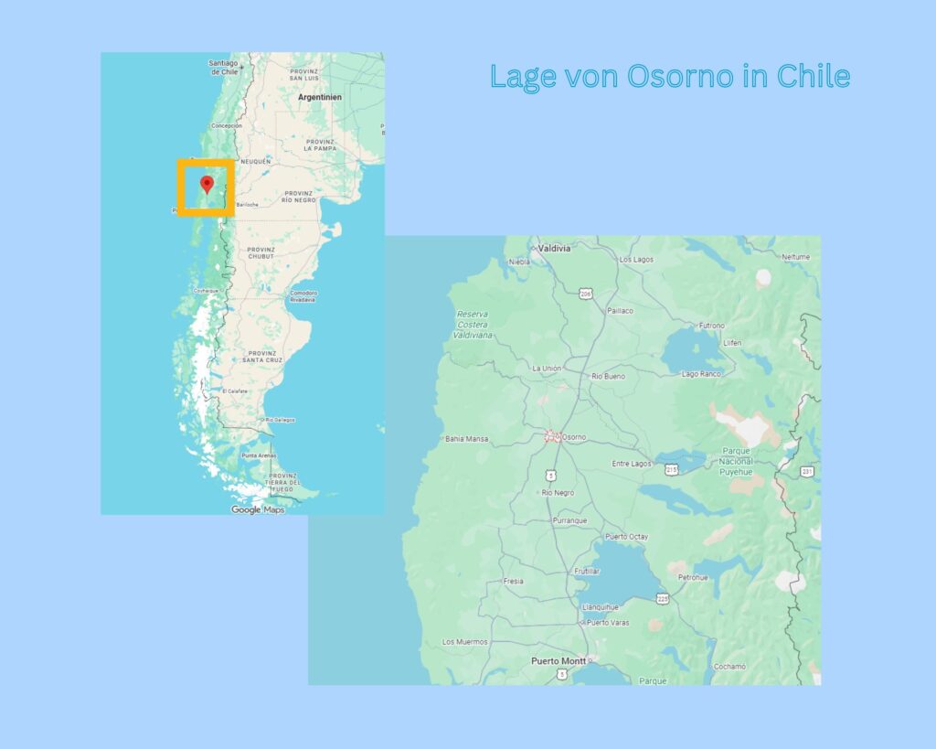 Geographische Einordnung von Osorno