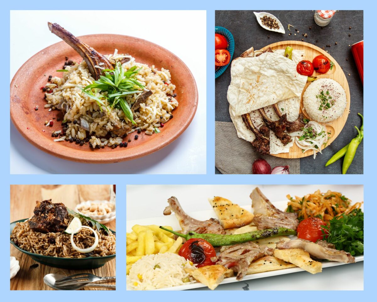 Lammrippe mit Reis -Osterrezept aus Brasilien