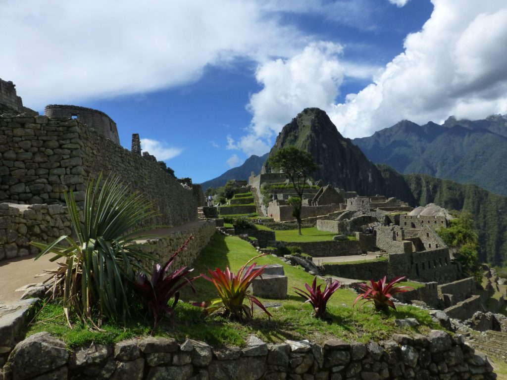 Blick auf Machu Picchu