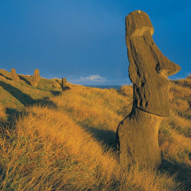 Moai auf Rapa Nui (© Turismo Chile)