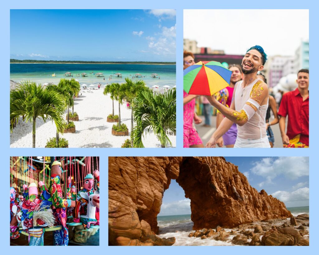 Rundreise Brasilien-Nordosten Brasiliens mit Traumstränden, Karneval, Kolonialstädten und roter Felsküste