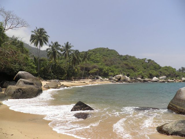 Strand im Parque del Tayrona (© Diana Quintero)
