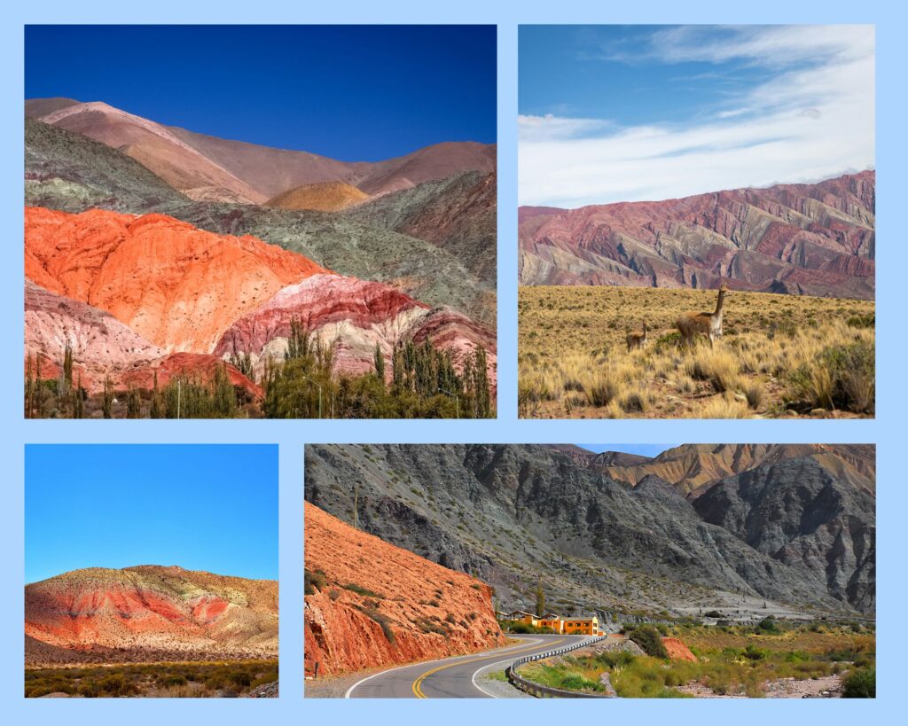 Die farbenprächtige Quebrada de Humahuaca zählen zu den bekanntesten Highlights