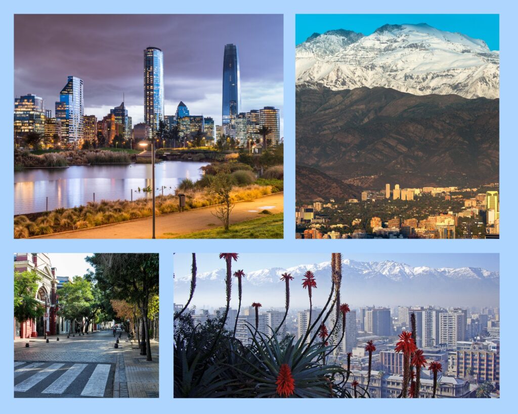 Santiago de Chile - Geschichte und Moderne vor der gewaltigen Kulisse der Anden