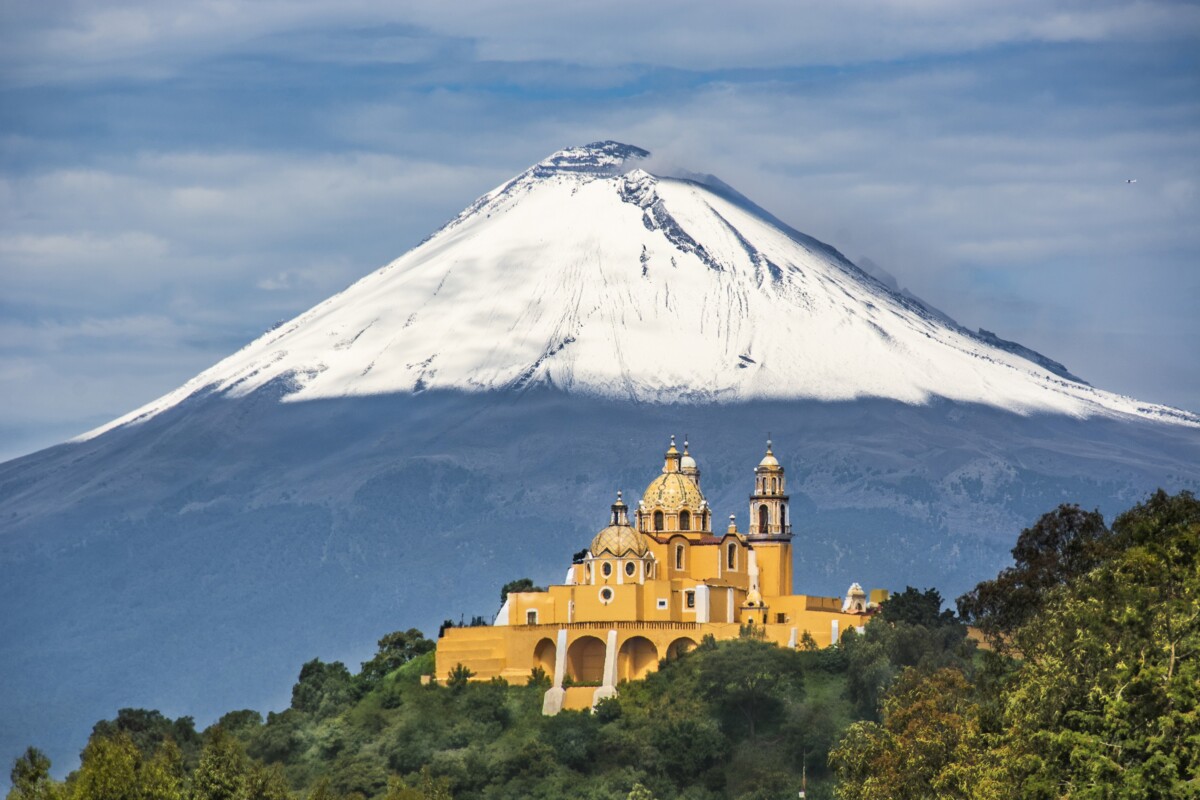 Santuario de la Virgen in Cholula