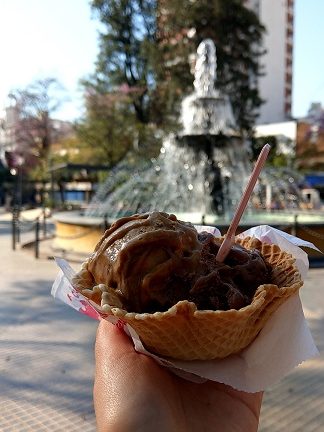 Eis in Santiago del Estero