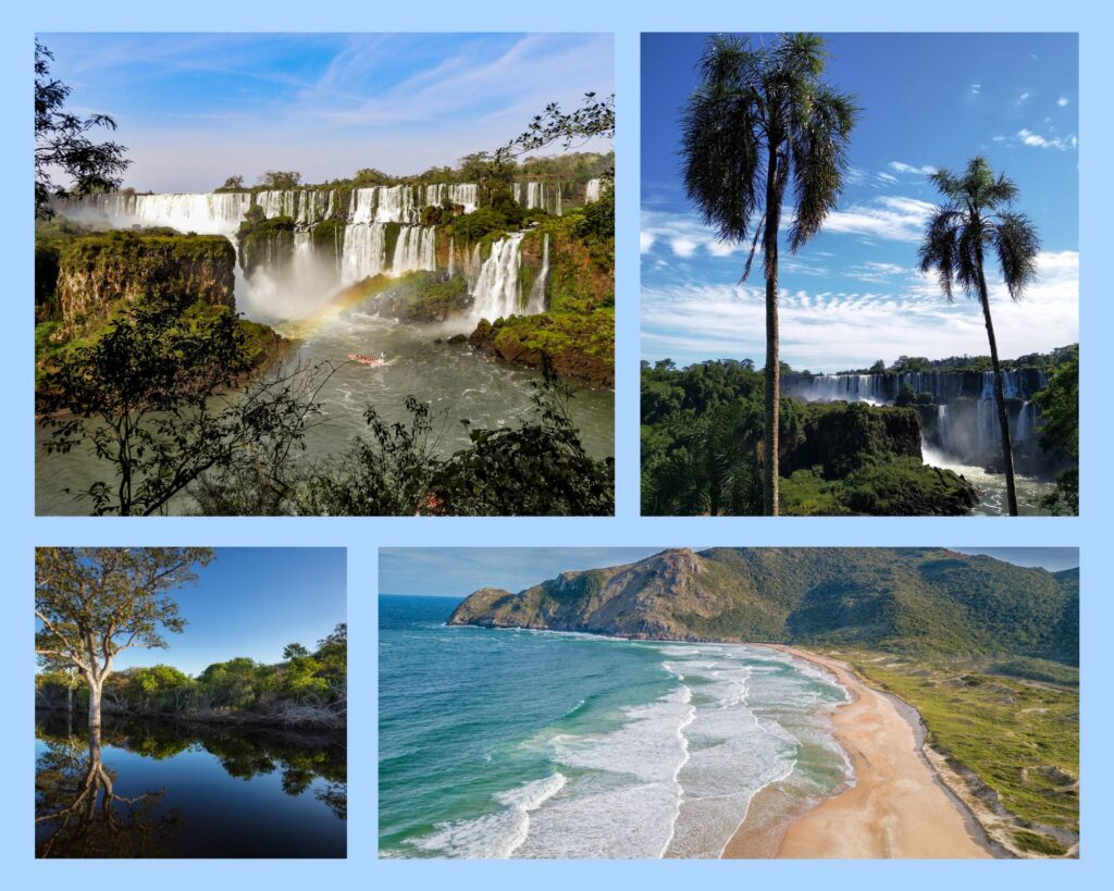 Rundreise Brasilien-Südliches Brasilien mit den Iguazú-Wasserfällen, dem Pantanal und Stränden bei Florianópolis