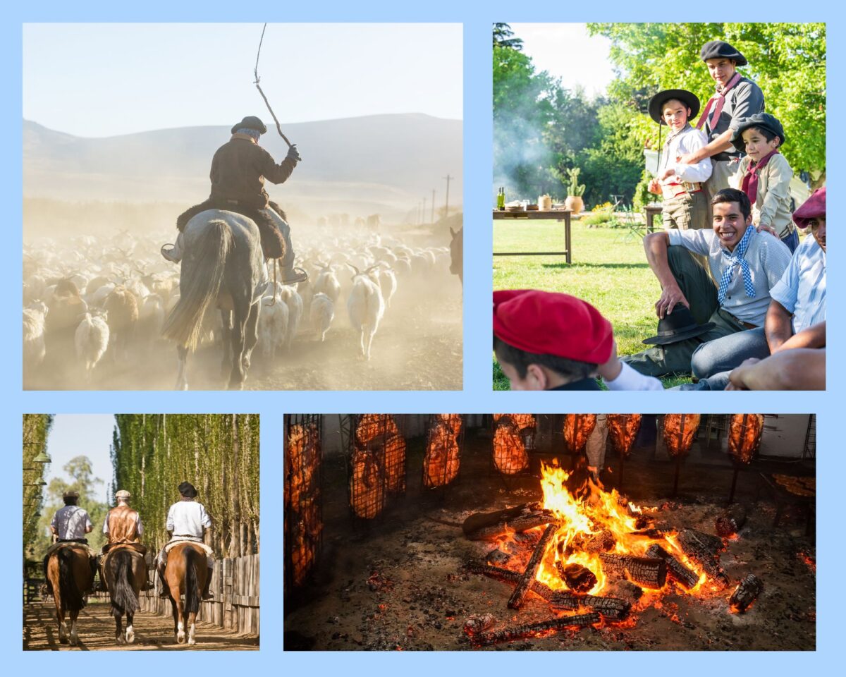 Gauchos auf argentinischen Estancias