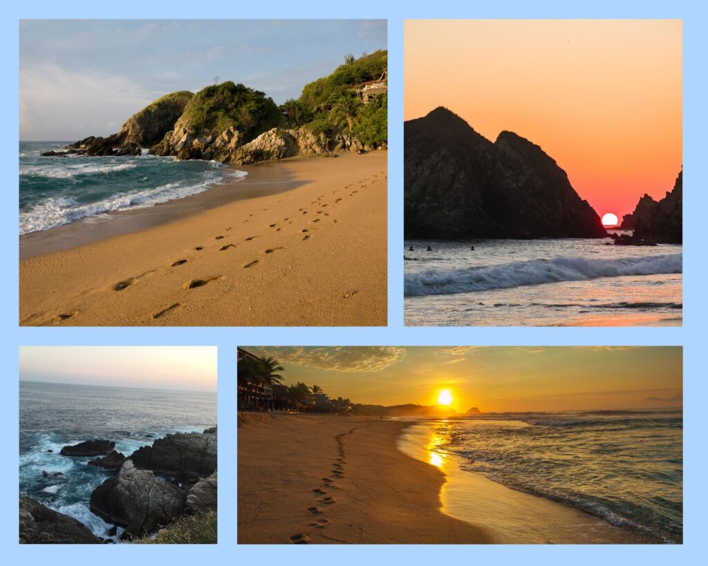 Traumhafte Strände in Zipolite